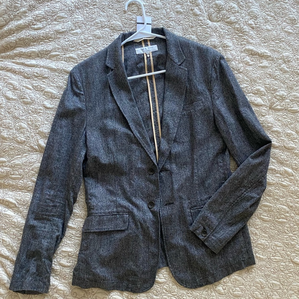 Rag & Bone unstructured blazer sz: 38